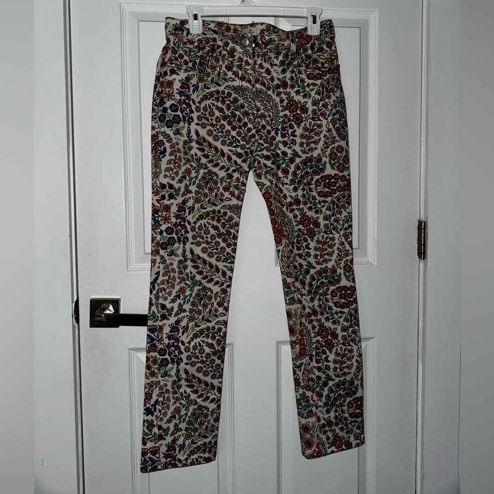 Etro Multicolor Floral Jeans